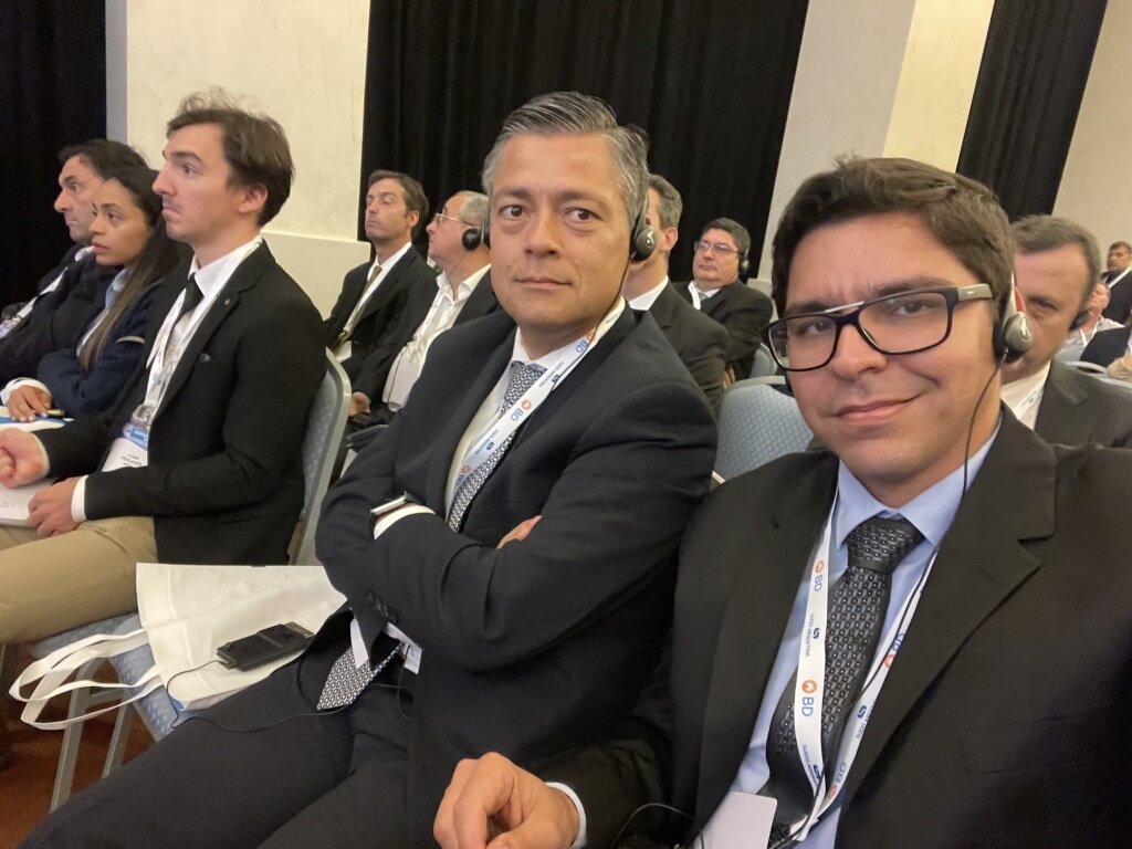 Asistentes a un congreso de cirugía